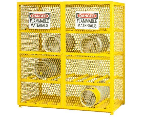 GAS CYLINDER STORAGE CABINETS