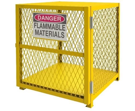 GAS CYLINDER STORAGE CABINETS