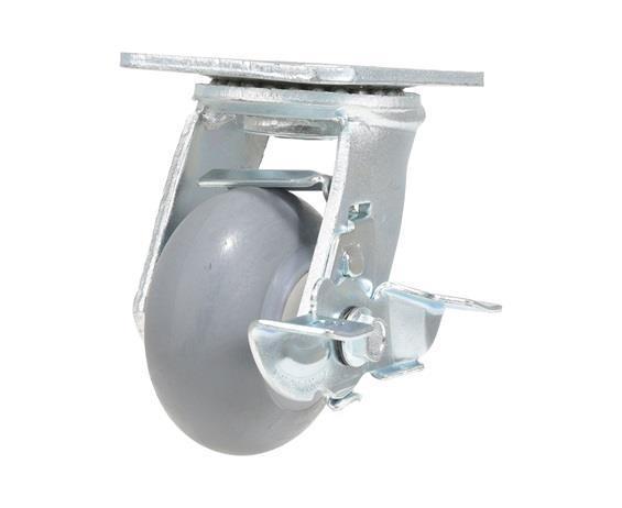HIGH CAPACITY (TPR) THERMOPLASTIC RUBBER CASTERS
