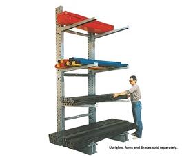 RUGGED CANTILEVER RACK BRACES