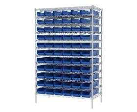 SHELF BIN WIRE SYSTEMS